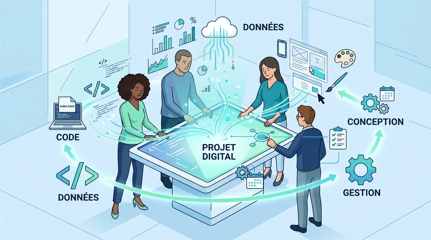 Panorama des métiers du digital éligibles au portage salarial