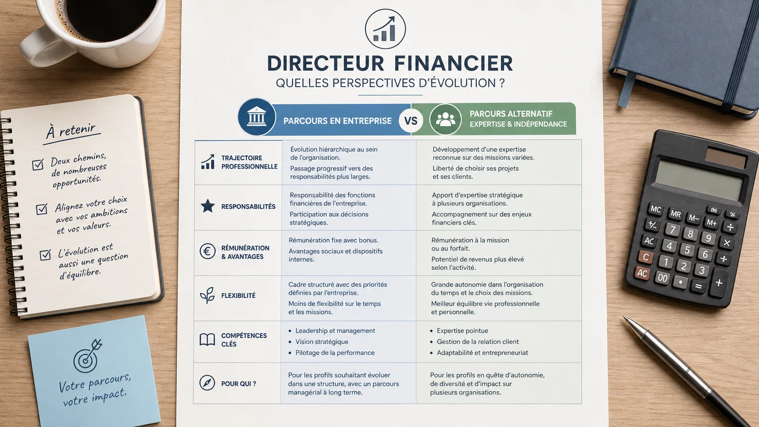 Comparatif des statuts pour exercer comme directeur financier en portage salarial