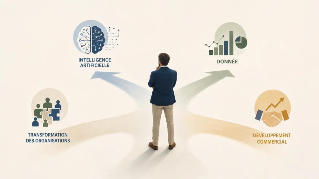 Consultant ind&eacute;pendant explorant plusieurs opportunit&eacute;s professionnelles en 2026