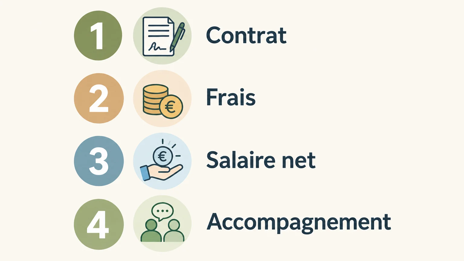 Checklist pour comparer les sociétés de portage salarial